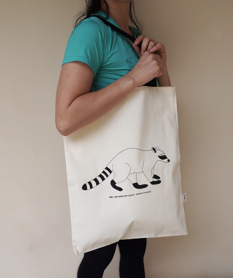 Ecobag Crua - Mão-pelada